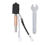 Upgrade Ceramic Hotend Kit 0.4mm Hardened Steel Nozzle Bimetallic Heatbreak Hot End Replacement for Kobra 3D Printer,Heater Cartridge, Heatbreak
