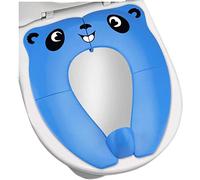 UPGRADE Gimars Riduttore Pieghevole da Water WC per Bambini Sedile Anti Spruzzi Portatile Riutilizzabile/8 Cuscinetti Antiscivolo da Viaggio Allenamento Vasino di Bambini/con Borsa da Trasporto