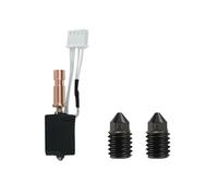 Upgrade Hotend Kit per anycubic Kobra S1, 3D Printer Ceramic Heater Hotend Integrated Throat Heating Block Kit with 2 PCS 0.4mm Hardened Nozzles for Anycubic Kobra S1, S1 Combo