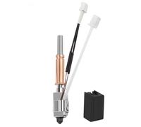 Upgrade Kobra 3 Hotend Ceramico Temperatura e Velocità Rapida, Chrome Plated Brass Heatbreak Heating Block Integrata Struttura Compatibile with Stampante 3D ANYCUBIC Kobra 3/3 Combo