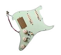 Upgrade Loaded HSS Guitar Pickguard Interruttore Multifunzione Alnico V E Set di Pickup Humbucker in Oro Parti di Ricambio per Chitarre