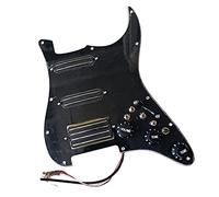 Upgrade Loaded Set Di Battipenna Per Chitarra SSH Multifunzione Dual Hot Rail Pickup Neri Ad Alto Rendimento Per For FD Chitarra Battipenna precablati Set