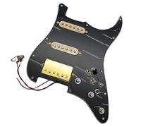 Upgrade Loaded SSH Pickguard Set Multifunzione Converter Harness Pickup Gialli Per For ST Chitarra Parti di ricambio per chitarre
