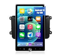 【Upgrade per VW】SIXWIN 2+64G Android 13 Autoradio per Golf 5 6 Polo Passat, 10.4 Pollici Touch Screen Rotante Elettrico con Wireless CarPlay&Wired Android Auto GPS/WiFi/Bluetooth/FM/2 USB Mirrorlink
