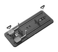 Upgrade Pilates Reformer Machine Set - Auto Rebound AB Roller Wheel Training Board , Smart Timer AB - Piastra per esercizi con supporto per gomiti e fasce di resistenza, Pilates Reformer Board
