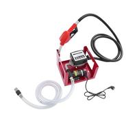 Upgrade Pompa diesel, 230 V, autoadescante, 200 W, pompa olio combustibile, 50 l/min, pompa diesel professionale, con contatore, pistola automatica, tubo da 4 m