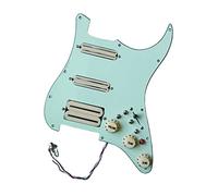 Upgrade Prewired SSH Guitar Pickguard Yellow Mini Humbucker Pickups Set Di Cablaggi Ad Alto Rendimento Battipenna precablati Set
