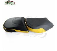 Upgrade Sella Anteriore Da Moto Per Autista E Sella Posteriore Pillion Gialla