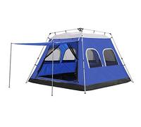 Upgrade Tent 5-8Person Easy Quick Setup Camping Tent Professional Waterproof Fabric Double Layer for Backpacking Fishing
