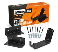 Upgrade4cars Appendi Bici da Muro | Ganci da Parete per Bicicletta | Staffe per Biciclette a Garage e Piatto