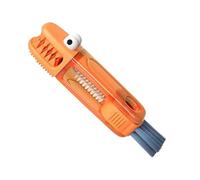 Upgraded 3-in1 Cup Lid Crevice Cleaning Brush, Cup Lid Cleaning Brush, Small Crocodile Cup Lid Mouth Brush, Bottle Cup Lid Detail Brush, Portable Bottle Cleaning Brush, Cleaning Tools