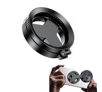 Upgraded Anti-Glare Phone Filter, 52mm CPL Polarizing Lens with Foldable Hood, Quick Mount Reflection Reduction Filter for Photography & Travel