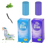 Upgraded Concentrated Descaling Toilet Cleaning Stick,Four Scents of Toilet Cleaning Sticks,Toilet Stick,Toilet Blocks,Toilet Bowl Cleaners Stick Deep Cleaning,Persistent aroma (2pcs B)