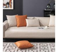 Upgraded Couch Covers - Copridivano in finta pelle PU for 1 2 3 4 posti, Copridivano componibile antiscivolo impermeabile, Copridivano a forma di L for cani Animali domestici Protezione for mobili for