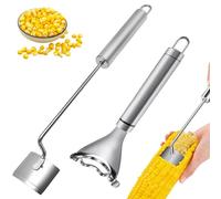 Upgraded Easy Clean Corn Cob Peeler - Durable CornPeeler forCorn on the Cob, Stainless Steel Corn on the CobStripper Tool, For Home, BBQ & Restaurant (d)