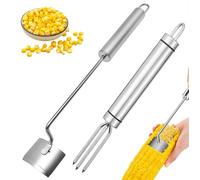Upgraded Easy Clean Corn Cob Peeler - Durable CornPeeler forCorn on the Cob, Stainless Steel Corn on the CobStripper Tool, For Home, BBQ & Restaurant (c)