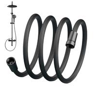 Upgraded Explosion-proof Braided Shower Hose - Anti-leak, Durable Hoses for Shower Head Attachment, No More Leaks or Bursts, Two-Meters Universal/Garden Hoses (59in,Grey)