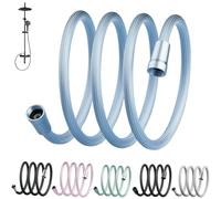 Upgraded Explosion-proof Braided Shower Hose - Anti-leak for Shower Head Attachment, Durable and Flexible for Bathtub Faucet, RV Bidet Dog Washing (1.5m,Blue)