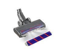 Upgraded Hardwood Floor Vacuum Attachments with Headlights for Dyson V6 DC59 DC61 DC74 , Replacement Parts Motorhead,Soft Roller &PP Bristle Motorized Brush Accessories for Tile,Carpet,Rug Cleaning.