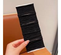 Upgraded High Elasticity Hair Bands - High Ponytail Essentials, Rope Ponytail Holders Headband, Large Cotton Stretch Hair Ties Bands, High Ponytail Hair Tie, Hair Bands for Women's Hair (5pcs-3)