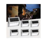 Upgraded Outdoor Solar Lights with 18% Efficiency, 600mAh Battery, IP44 Waterproof, Easy Installation for Gardens and Paths