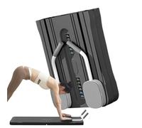 Upgraded Pilates Reformer Machine - Black Pilates Reformer Set | AB Roller Training Board | Multifunctional with Knee Pad, AB Core Trainer & Full Body | At Home Pilates Equipment | 105 X 40 X 3 cm