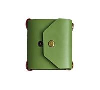 Upgraded Slim Leather Cash Wrap Wallet with 3 Adjustable Snaps, Quick Access Money Organizer, Compact Bill Holder with Elastic Bands for Daily Carry