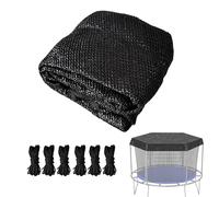 Upgraded Trampoline Cover | Heavy Duty Waterproof Protective Enclosure Shade | UV Resistant Sun Protection Net Cover | Weatherproof Trampoline Guard for Outdoor Backyard Playground Yard Jumping Safety