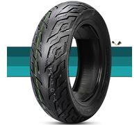 Upgraded Tyre Pneumatico for scooter 120/70-10 con battistrada antiscivolo, 120/70/10 pneumatici tubeless antiscivolo resistenti all'usura addensati 120 70 10 54M 4 PR 280KPA con stelo della valvola