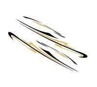 Upgrades Vinyls Decal Stickers Side Body Resistente alle intemperie ed elegante Decalcomania accattivante strisce adesive per camper, roulotte all'aperto decorazione auto