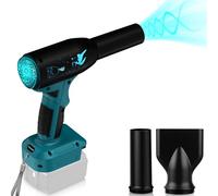 Upgrate - Soffiatore a secco per batteria Makita da 18 V, pressione del vento 400 G, ad alta potenza 500 W, senza fili, per sostituire l'aria compressa, ventola a getto per auto asciutta, pulizia