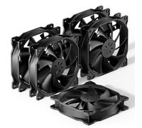 upHere 12BK3-5 - Ventola di raffreddamento per case del computer, lunga durata, 120 mm, confezione da 5