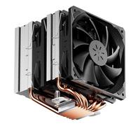 upHere gaming Dissipatore CPU ad Alte Prestazioni, 6 Tubi di Calore e Raffreddatore ad Aria a Torre Doppia, Ventola PWM 2x120mm, Compatibile Intel LGA 2011/2066 (X79/X99) e AMD AM4/AM5, D6SEK
