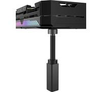 upHere GH80K GH80K - Staffa di supporto per GPU, supporto per scheda video, supporto GPU, nero, GH80K (50-80 mm)