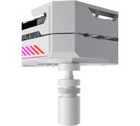 upHere GPU Supporto Bracket Bianco, Supporto Scheda Grafica Altezza Regolabile con Magnete e Foglio Antiscivolo, Supporto per GPU Sag per Scheda Video Universale, 26-50mm(S), GB26T