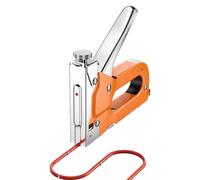 Upholstery Staple Kit For Wood, Portable Heavy Duty Manual Stapler With Brad Nailer Function, Lightweight Hand Tool, Perfect For Crafts, Furniture Repair, Carpentry, Upholstery Projects