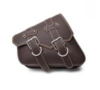 UPIKIT Borse Laterali per Moto Borsa Laterale per Monkey 125 2019-2023 Bagagli da Viaggio Portaoggetti di Grande CapacitàPacchetto Coda(Marrone,Sinistra)