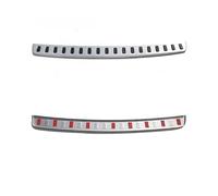 UPIKIT Compatibile con Auto Acciaio Inox Protezione Paraurti Posteriore Bagagliaio Protezione Soglia di Carico per Land Rover Discovery 4 10-16 LR3