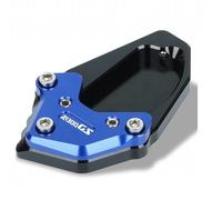 UPIKIT Supporto in Piedi Cavalletto Laterale per Moto Allargato per B&MW GS1300 R 1300 GS R1300GS ADV Adventure 2023 2024 Estensione Cavalletto Supporto Piede Pad(Blu)