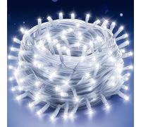 Uping Luci Natale Esterno Luci Albero di Natale Interno 300 LED 30M Catena Luminosa Bianco Freddo Lucine Decorazioni Natalizie Funzione Timer