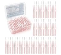 UPIQNG 60PCS Spazzolino Interdentale Push-Pull Tipo Sottile Strumento di Pulizia Dente Morbido Stuzzicadenti Pulitori Testa Filo Interdentale Orale Spazzola Igiene Dentale