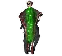 Upiulote Halloween Scheletro Regolabile Appeso Ghost Light Ghost Spooky Decorazioni di Halloween Decorazioni scheletri inquieta