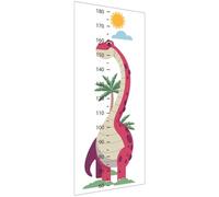 UPKOCH 1 Adesivo Murale Misuratore per Design Animali Cartoni Decorazione per Cameretta Facile Applicare e Rimuovere per Monitorare La e gli