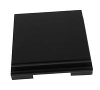 UPKOCH 1 Pezzo Ornamenti in Legno massello in Piedi Piazza Vaso Basamento espositivo Stand piedistalli Piccolo piedistallo Base espositiva Supporto per cubo di Legno Nero
