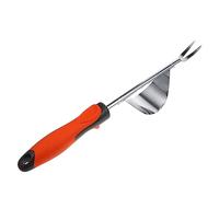 UPKOCH 1 Pz estrattore di erbacce sarchiatrice a mano estrattore da giardino piccolo giardinaggio sradicamento forca da diserbo strumento di diserbo domestico Acciaio inossidabile rosso
