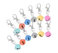 UPKOCH 1 Set Campana Del Collare Dell'animale Domestico Rosa Piccolo Con Delicate Campane Per Collare Per Animali Domestici Campanelli Per Collare Per Cani Appesi Colore Casuale 12 Pezzi