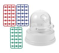 UPKOCH 1 set di macchina per bingo con palline: macchina elettrica per palline del lotto a scossa - mini set di giochi della lotteria per bomboniere, divertimento in famiglia e intrattenimento per le