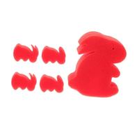 UPKOCH 1 Set di Trucchetti per Spugne da Coniglio Prop per Trucchi da Palcoscenico Prop in Spugna Rossa per Feste