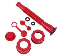 UPKOCH 1 Set Kit di Sostituzione dell'ugello Sostituzione Tappo tanica Gas connettore bomboletta Gas Sostituzione ugello bombola Gas bomboletta di Gas PE Rosso