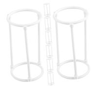 UPKOCH 1 Set Staffa per Umidificatore Fontana Umidificatore d'Aria Guardia Paraspruzzi per Laghetto per Umidificatore Paraspruzzi per Umidificatore Plastica Bianca 8 Pezzi